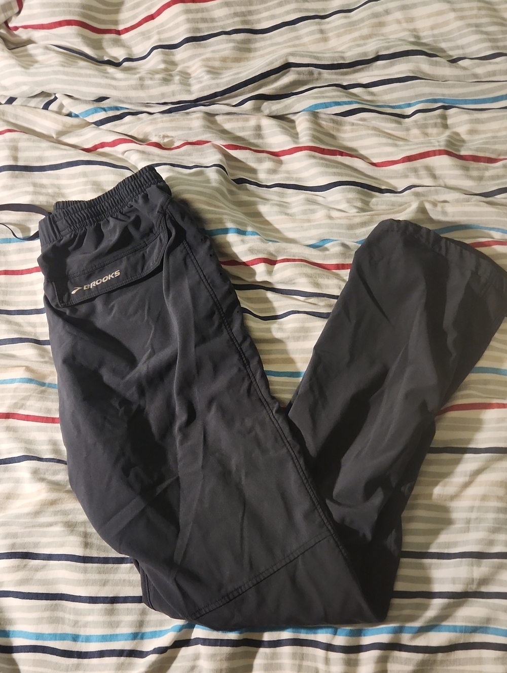 Brooks Pure Project Track Running Joggers Pants Womens Small Gray Slate Graphite